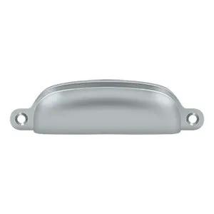 Deltana Exposed Shell Pull 4" by Deltana