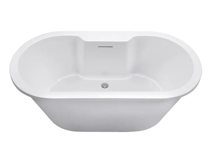 white bathtub