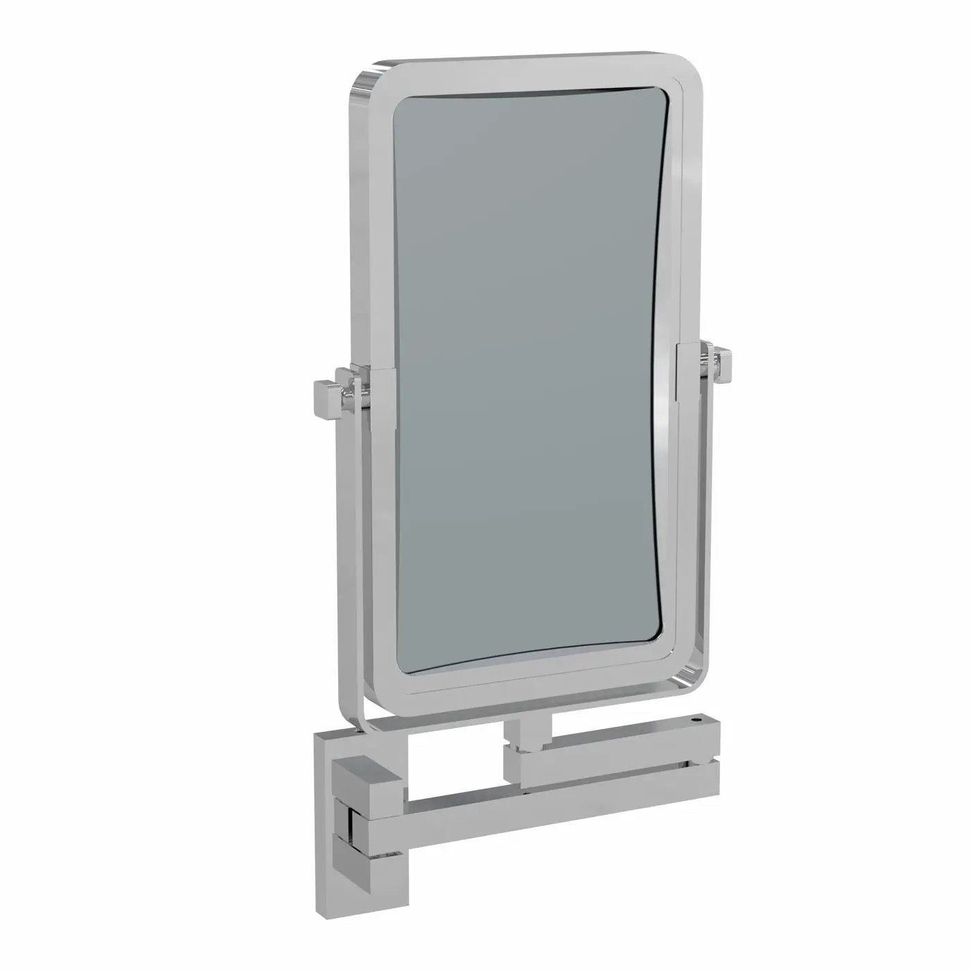chrome makeup mirror