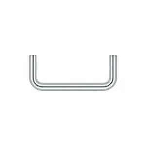 polished chrome pull