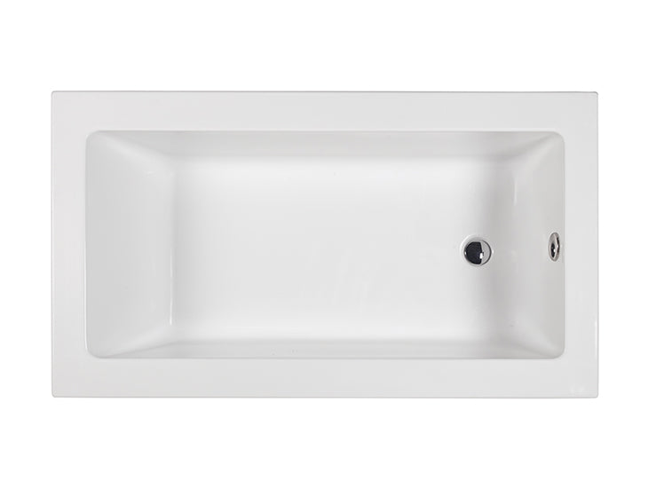 white bathtub