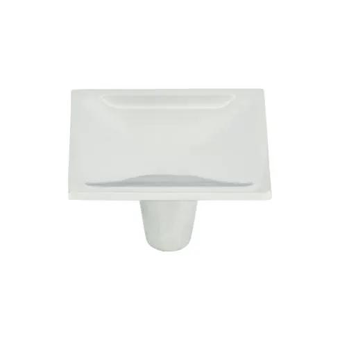 polished chrome knob
