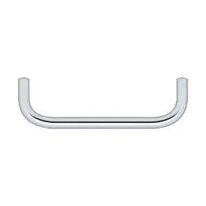 polished chrome pull