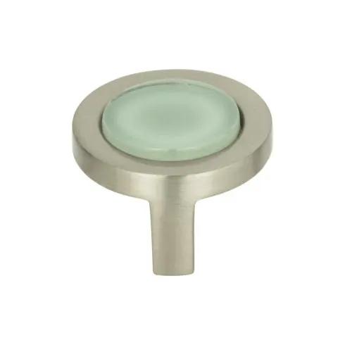 Atlas Spa Green Round Knob 1 1/4 Inch by Atlas