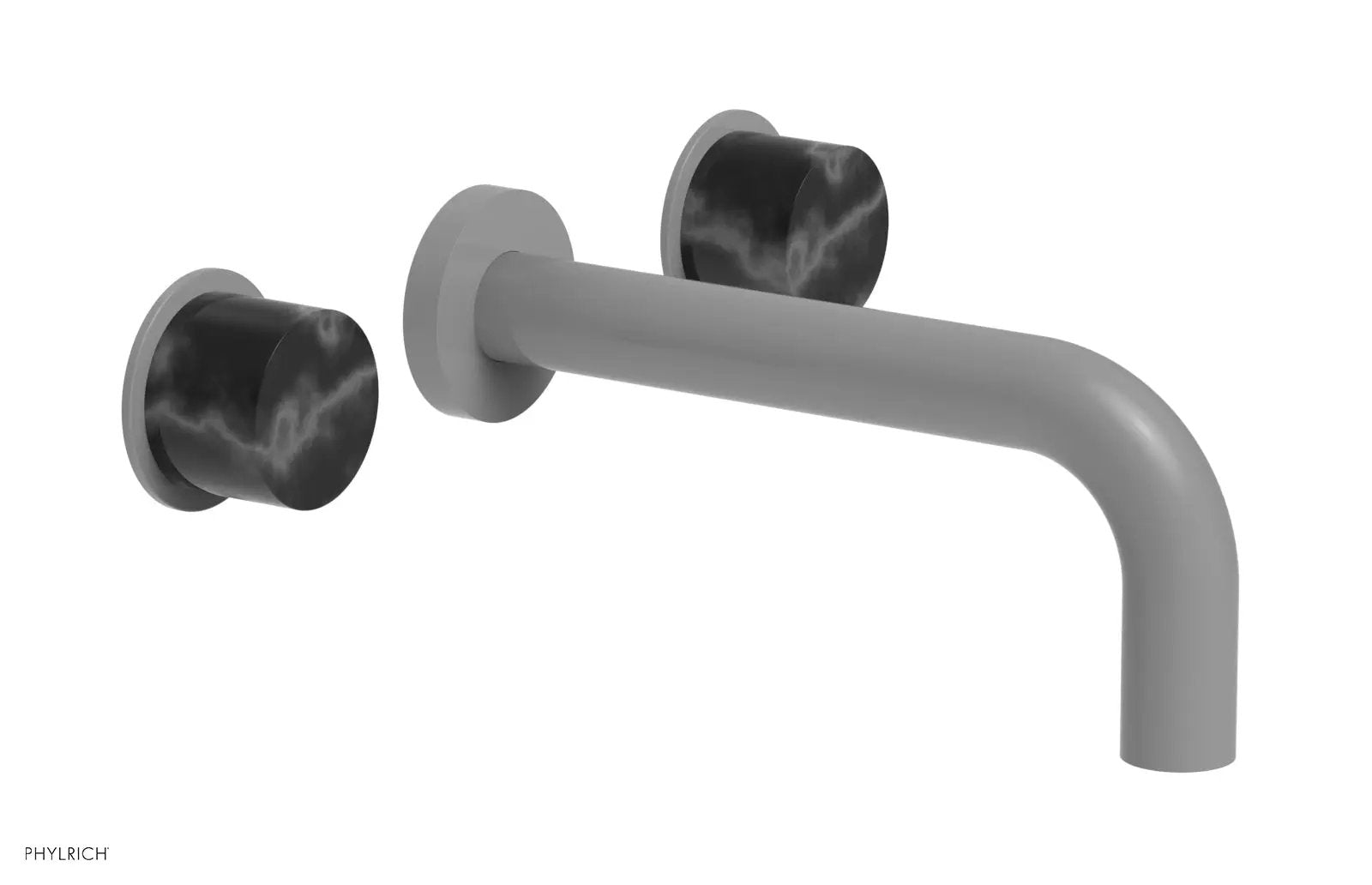 Phylrich BASIC II Wall Lavatory Set - Black Marble by Phylrich