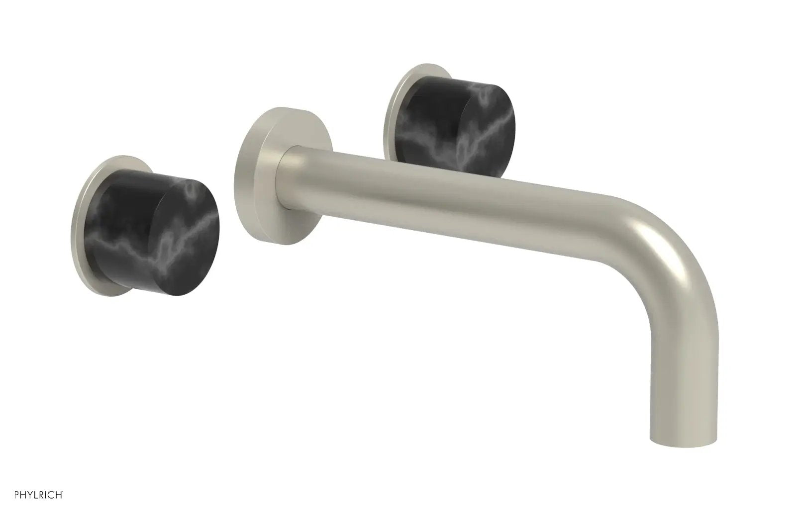 Phylrich BASIC II Wall Lavatory Set - Black Marble by Phylrich