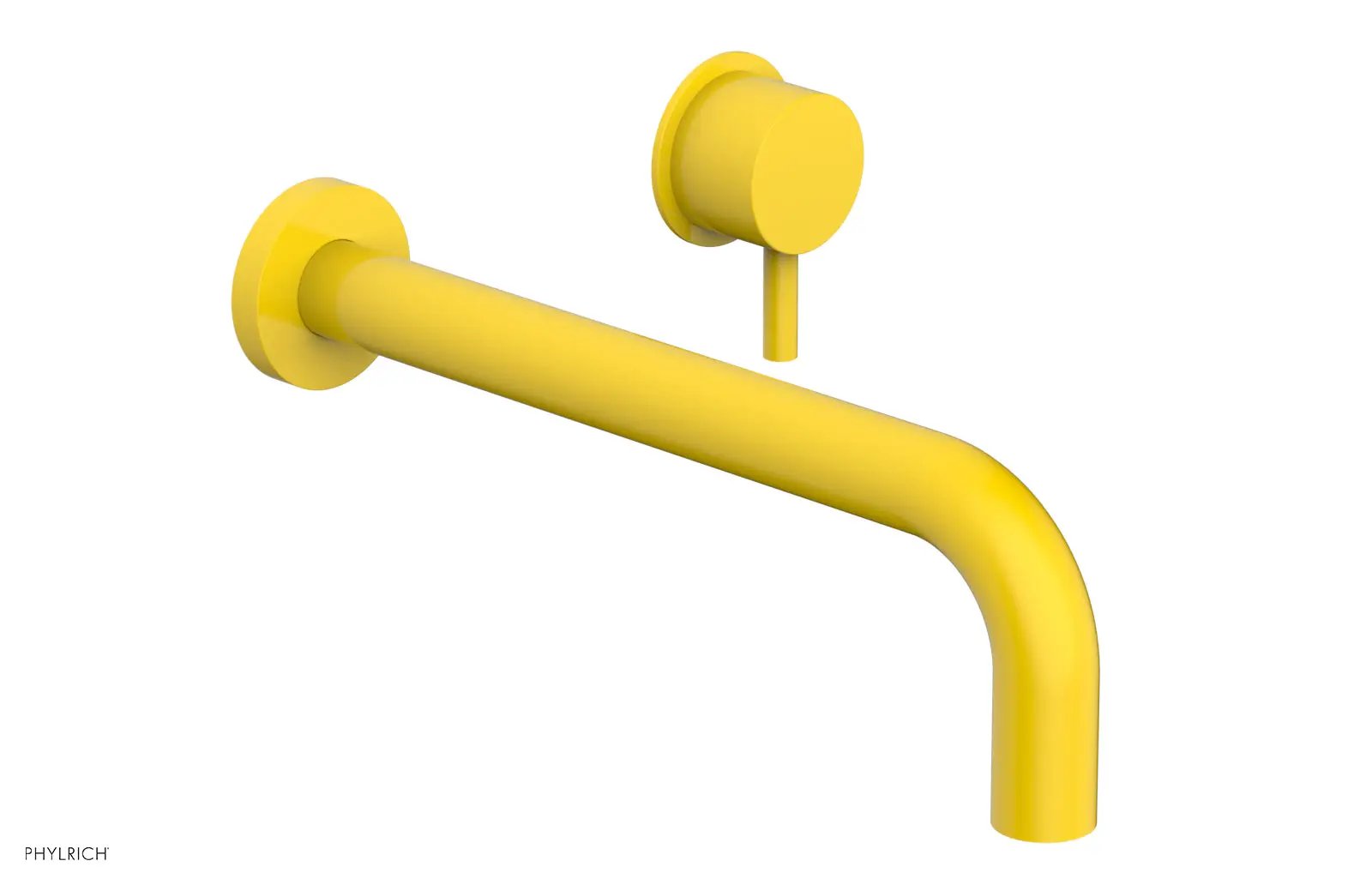 Phylrich Basic II 10" Single Handle Wall Lavatory Set - Lever Handle by Phylrich