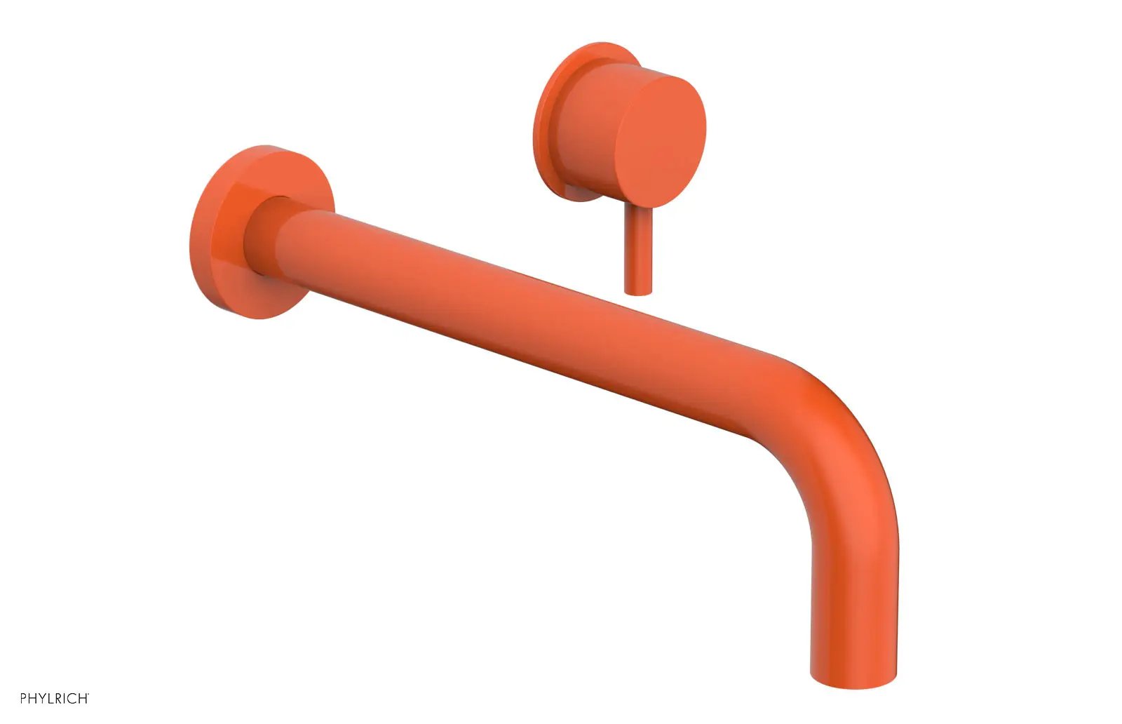 Phylrich Basic II 10" Single Handle Wall Lavatory Set - Lever Handle by Phylrich