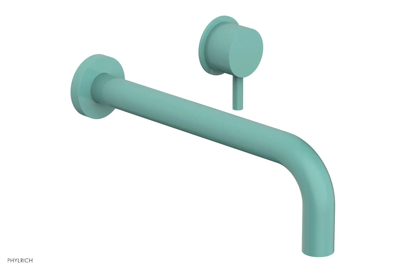 Phylrich Basic II 10" Single Handle Wall Lavatory Set - Lever Handle by Phylrich