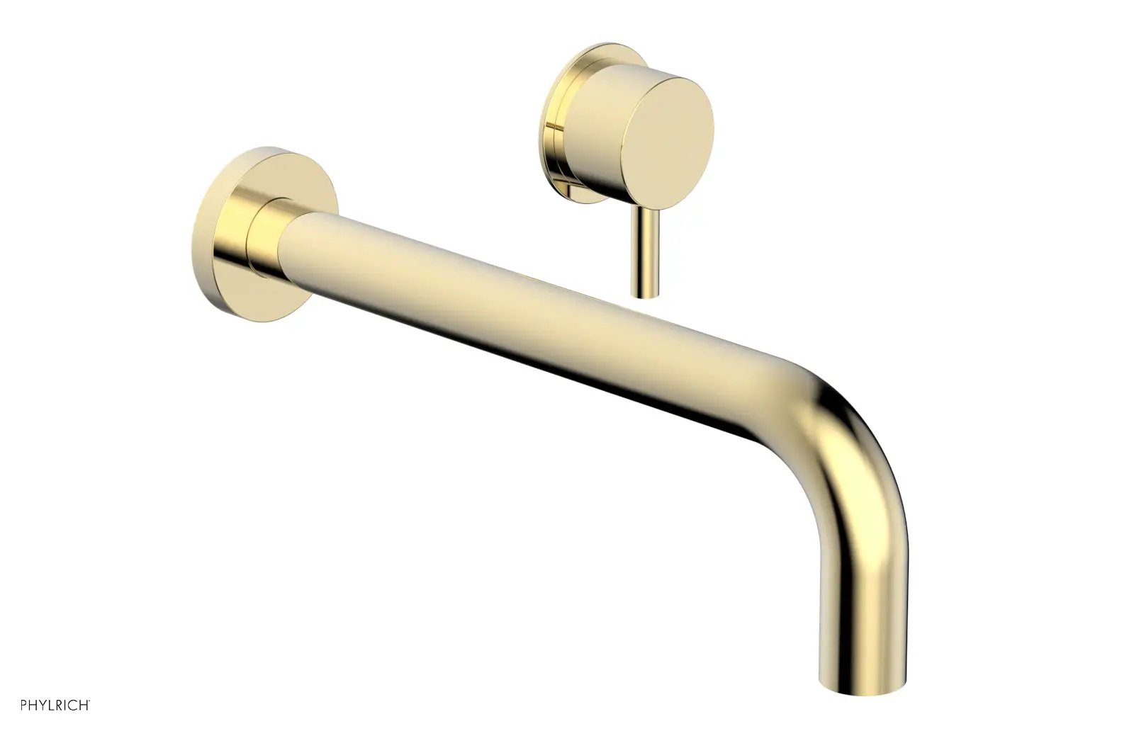 Phylrich Basic II 10" Single Handle Wall Lavatory Set - Lever Handle by Phylrich
