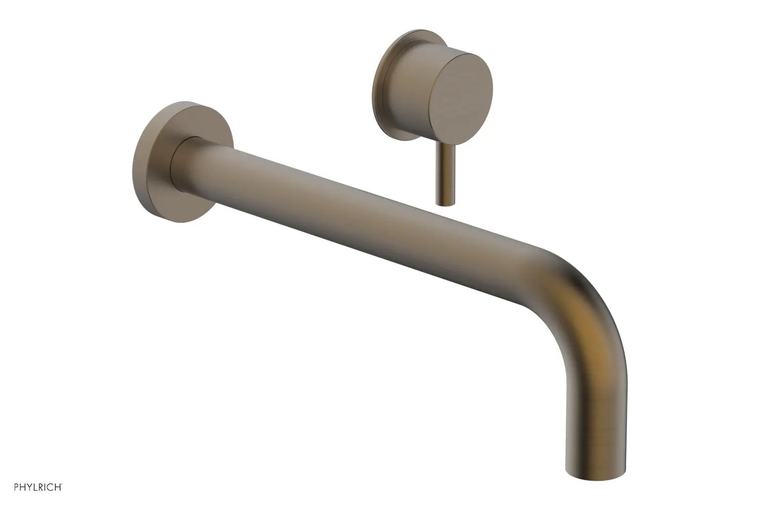 Phylrich Basic II 10" Single Handle Wall Lavatory Set - Lever Handle by Phylrich