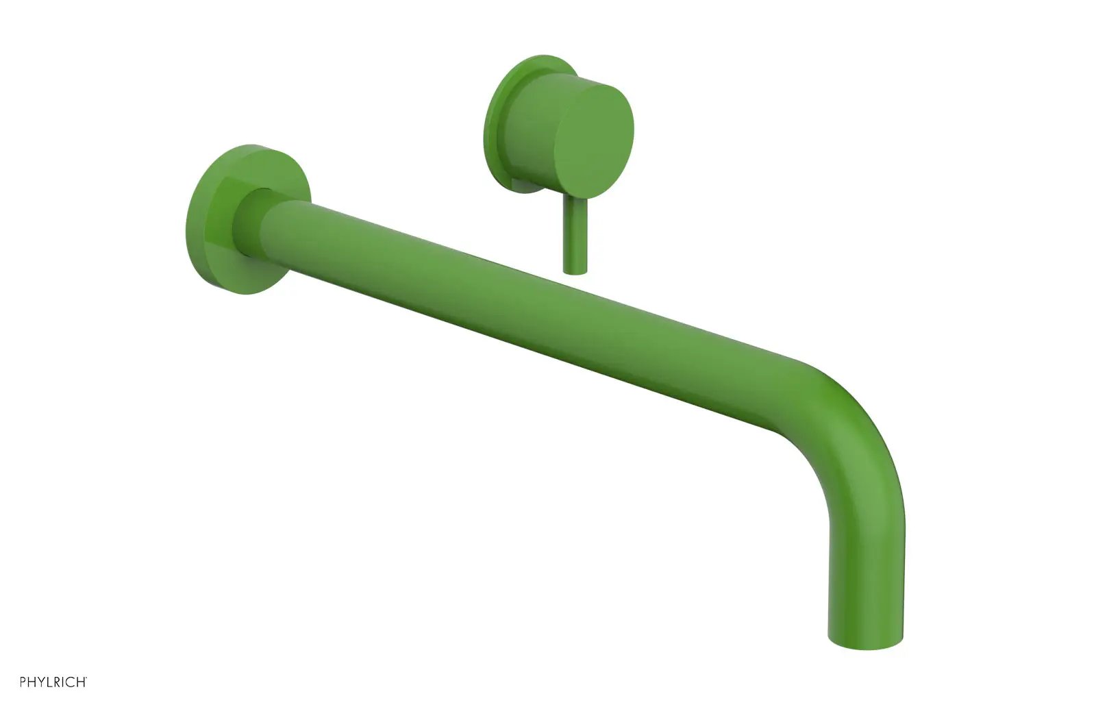 Phylrich Basic II 12" Single Handle Wall Lavatory Set - Lever Handle by Phylrich