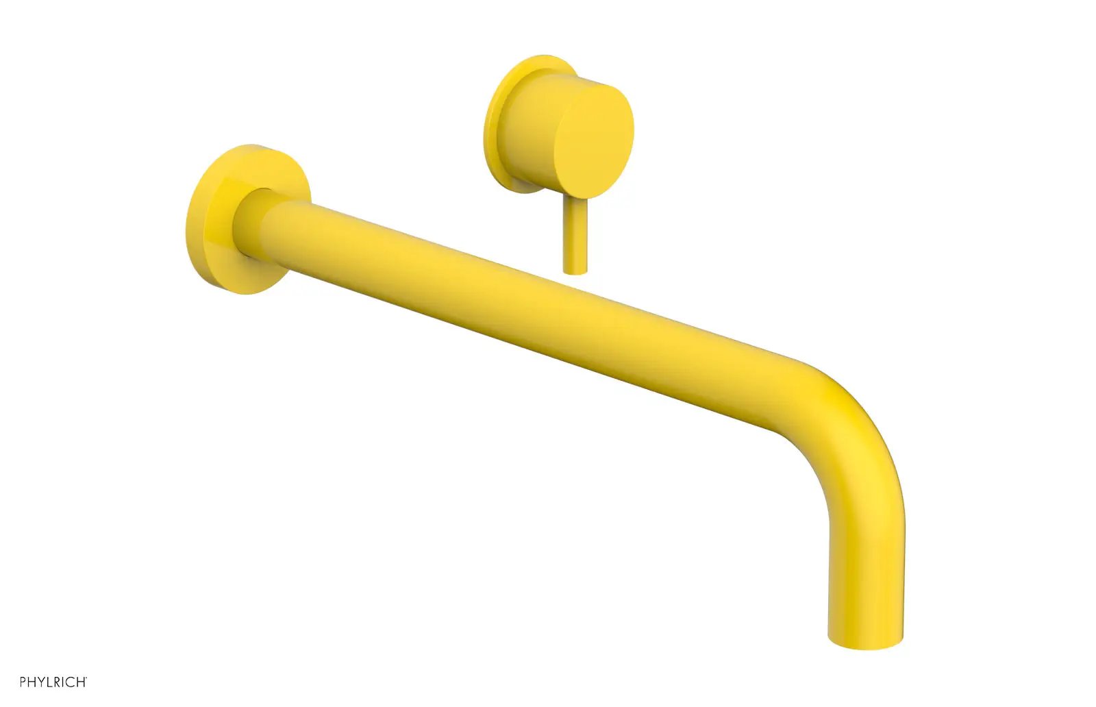 Phylrich Basic II 12" Single Handle Wall Lavatory Set - Lever Handle by Phylrich