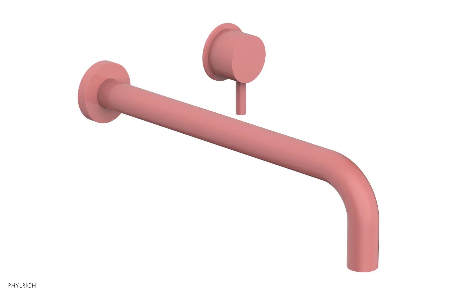 Phylrich Basic II 12" Single Handle Wall Lavatory Set - Lever Handle by Phylrich