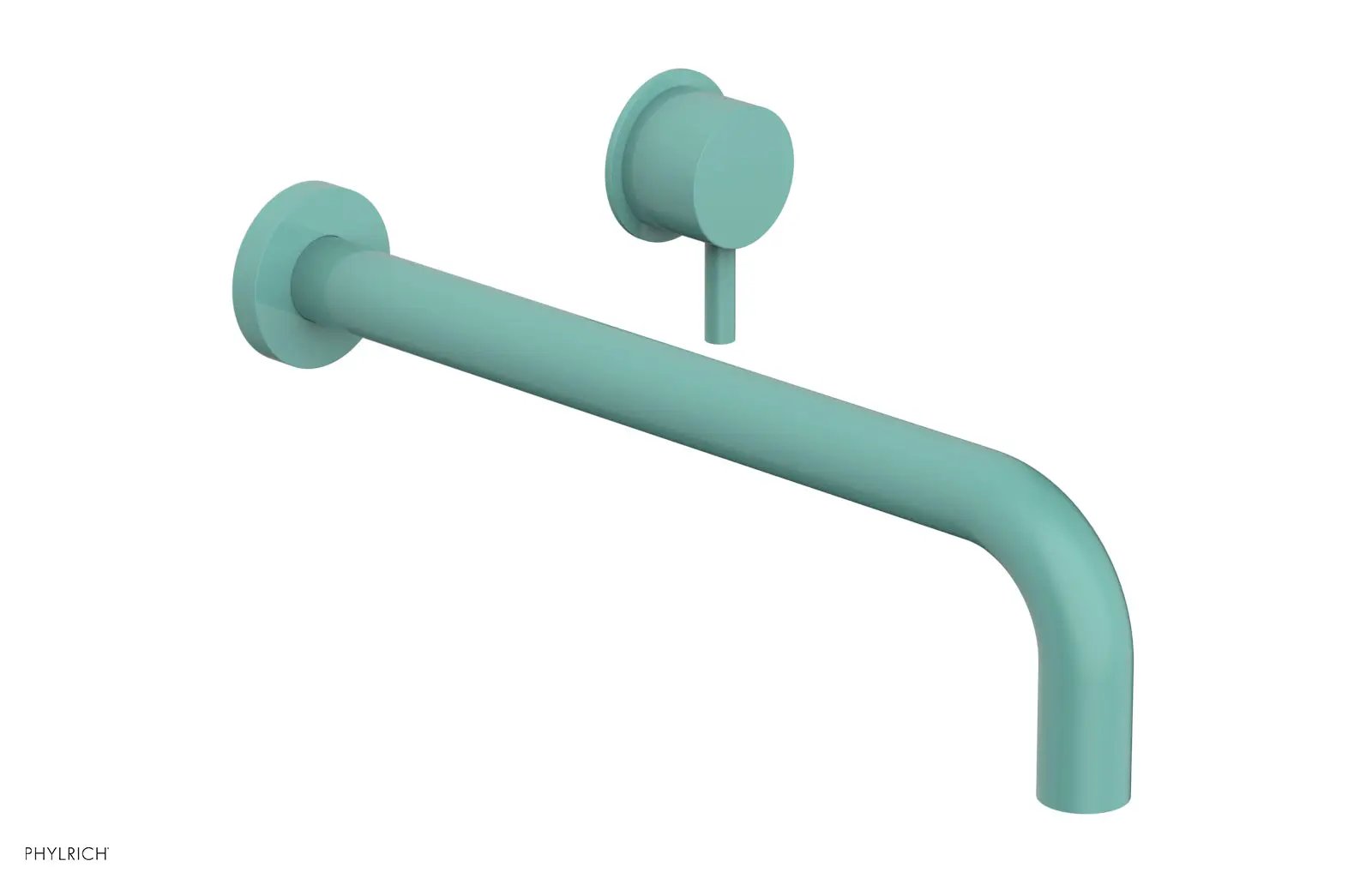 Phylrich Basic II 12" Single Handle Wall Lavatory Set - Lever Handle by Phylrich
