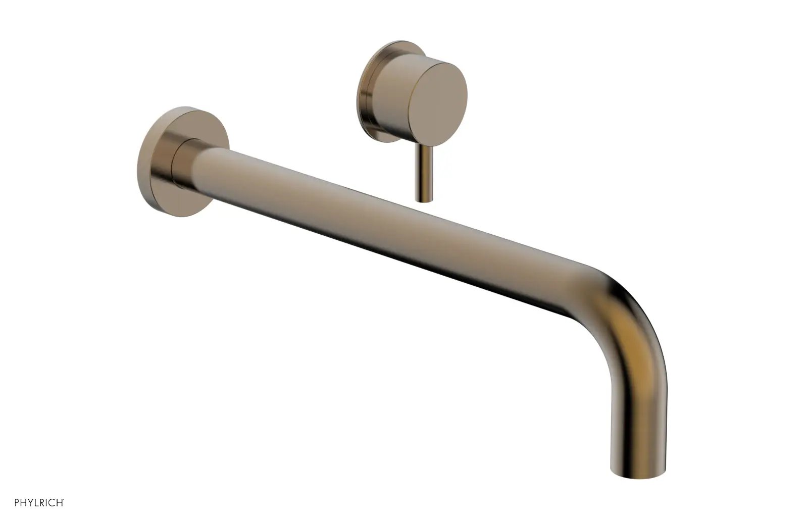 Phylrich Basic II 12" Single Handle Wall Lavatory Set - Lever Handle by Phylrich