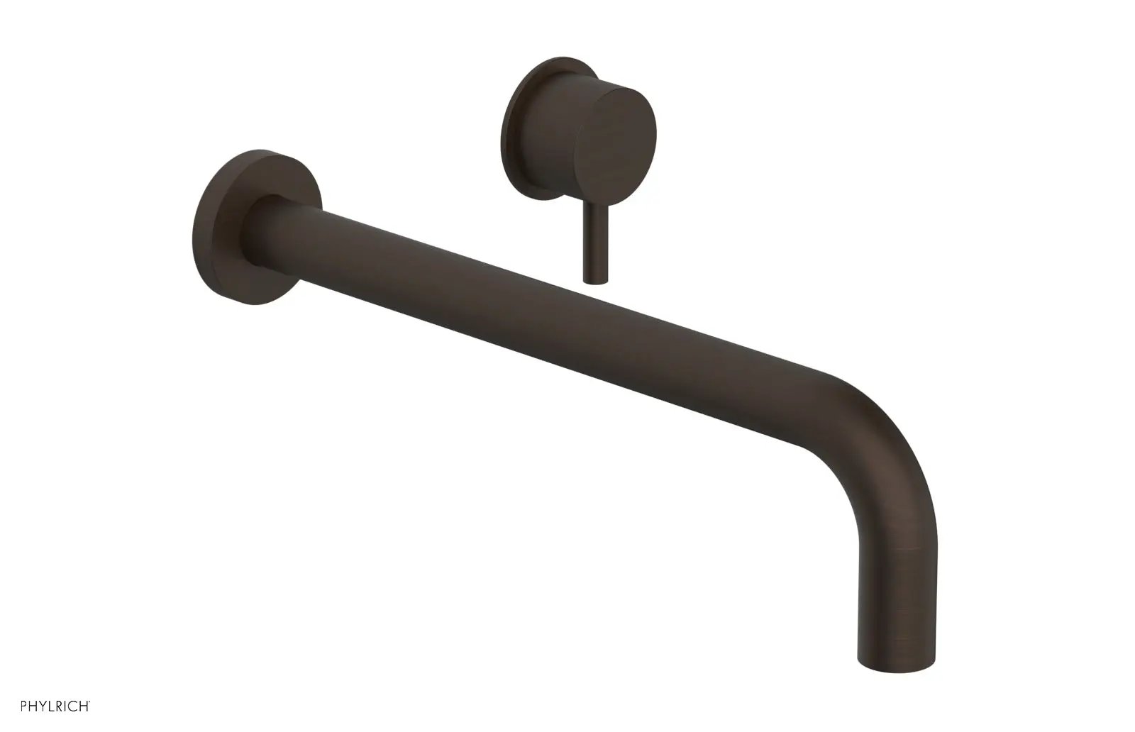 Phylrich Basic II 12" Single Handle Wall Lavatory Set - Lever Handle by Phylrich