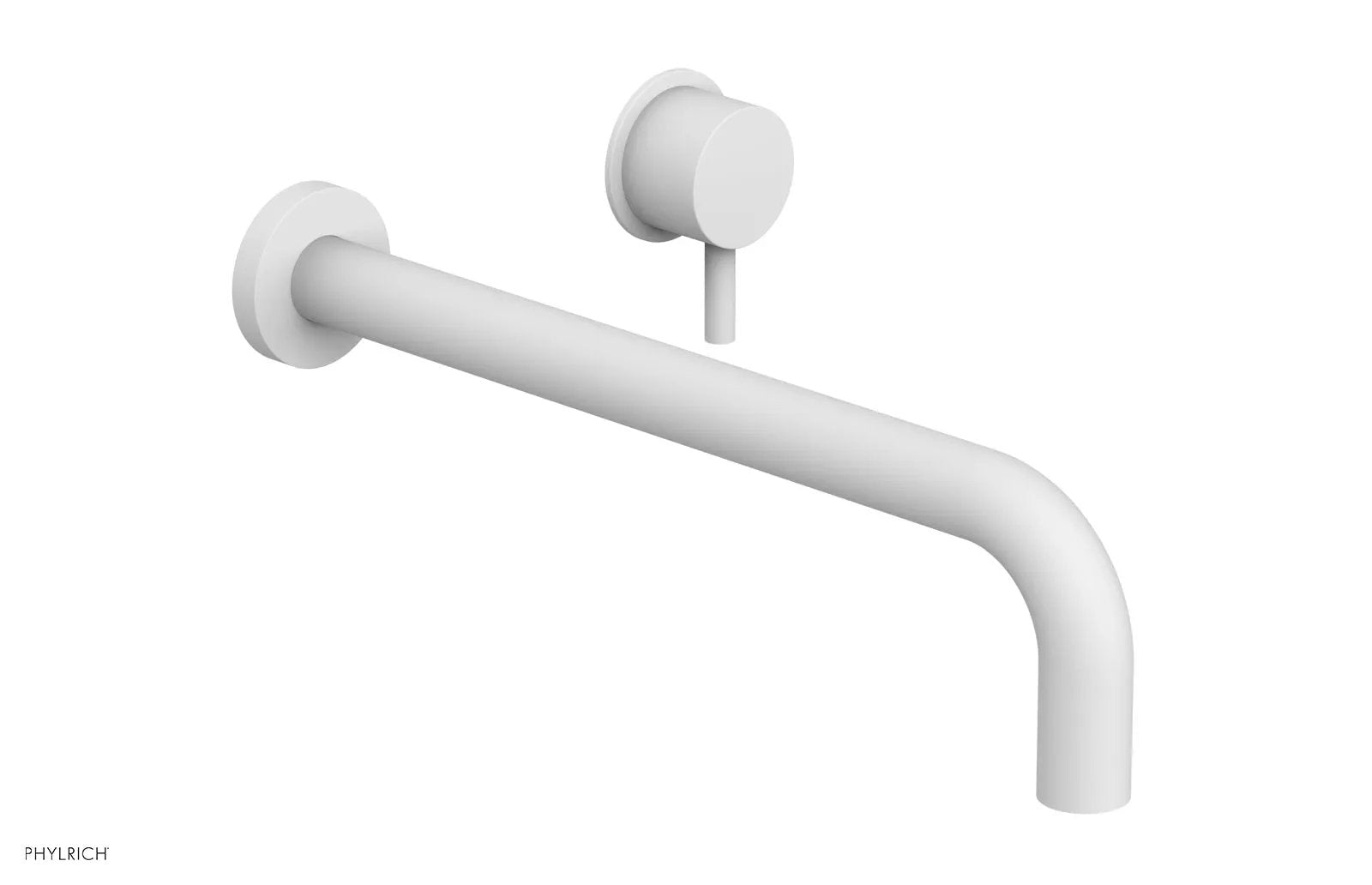 Phylrich Basic II 12" Single Handle Wall Lavatory Set - Lever Handle by Phylrich
