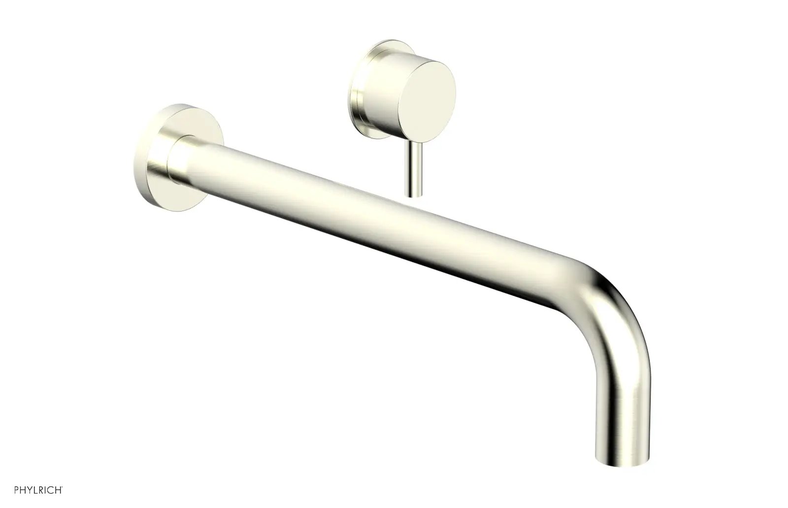 Phylrich Basic II 12" Single Handle Wall Lavatory Set - Lever Handle by Phylrich