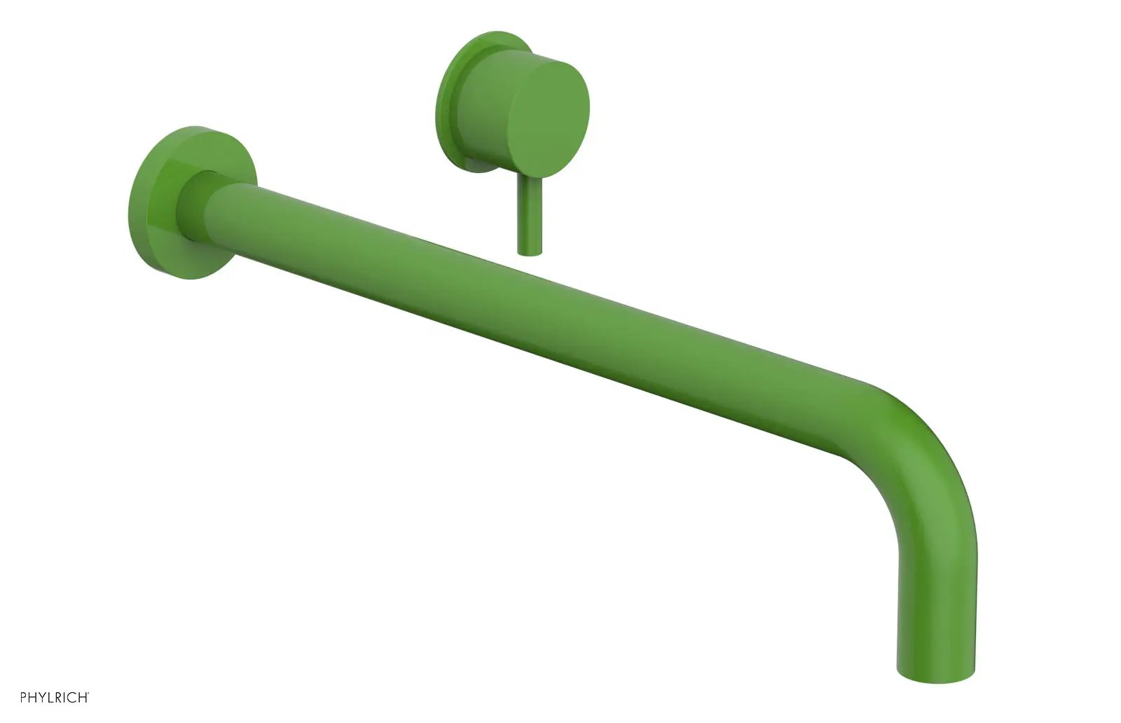 Phylrich Basic II 14" Single Handle Wall Lavatory Set - Lever Handle by Phylrich