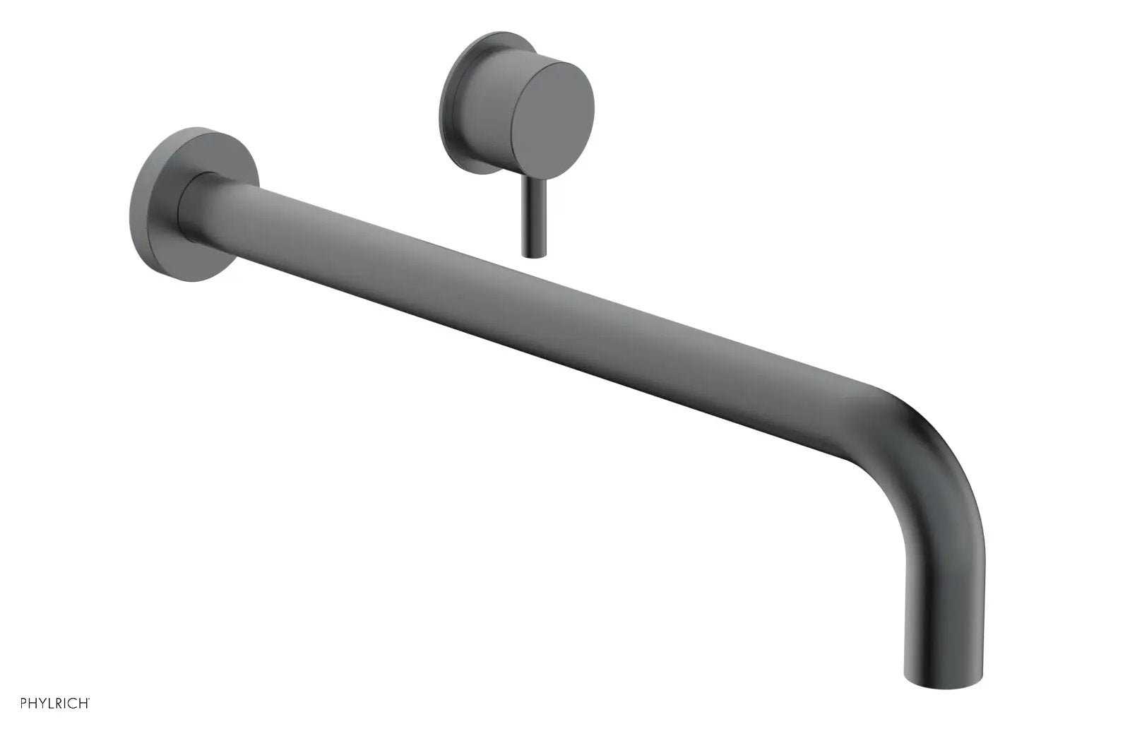 Phylrich Basic II 14" Single Handle Wall Lavatory Set - Lever Handle by Phylrich