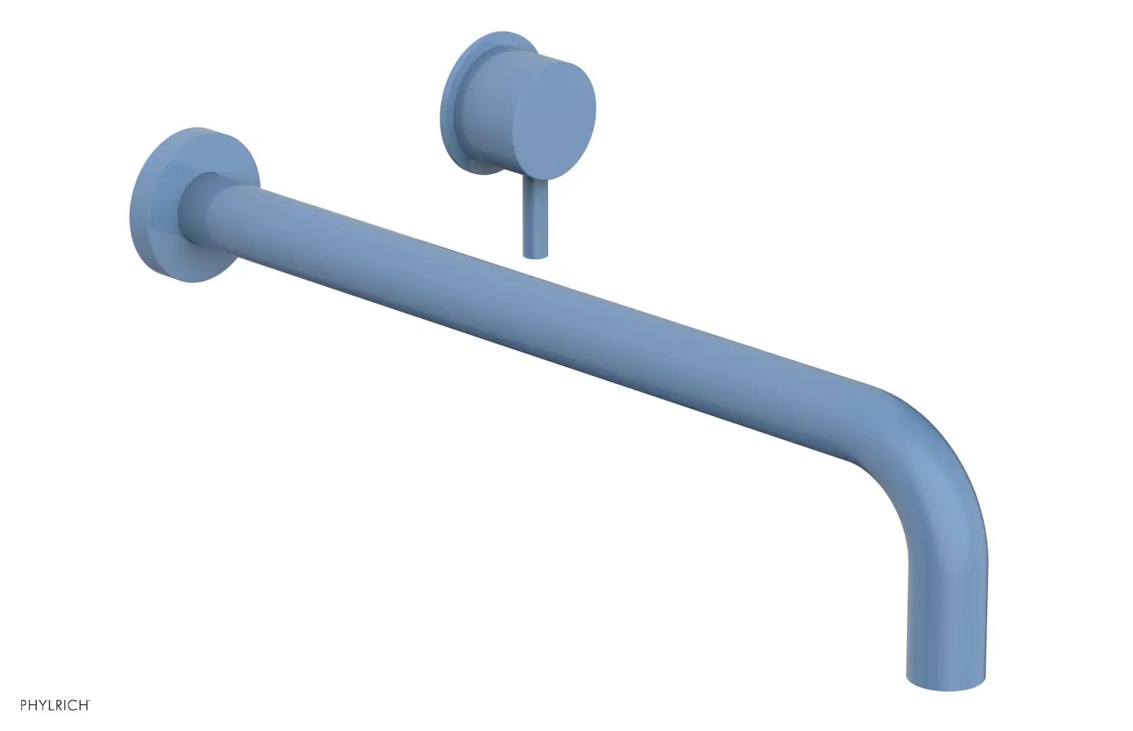 Phylrich Basic II 14" Single Handle Wall Lavatory Set - Lever Handle by Phylrich