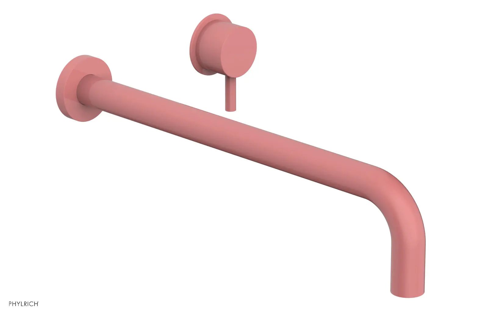 Phylrich Basic II 14" Single Handle Wall Lavatory Set - Lever Handle by Phylrich