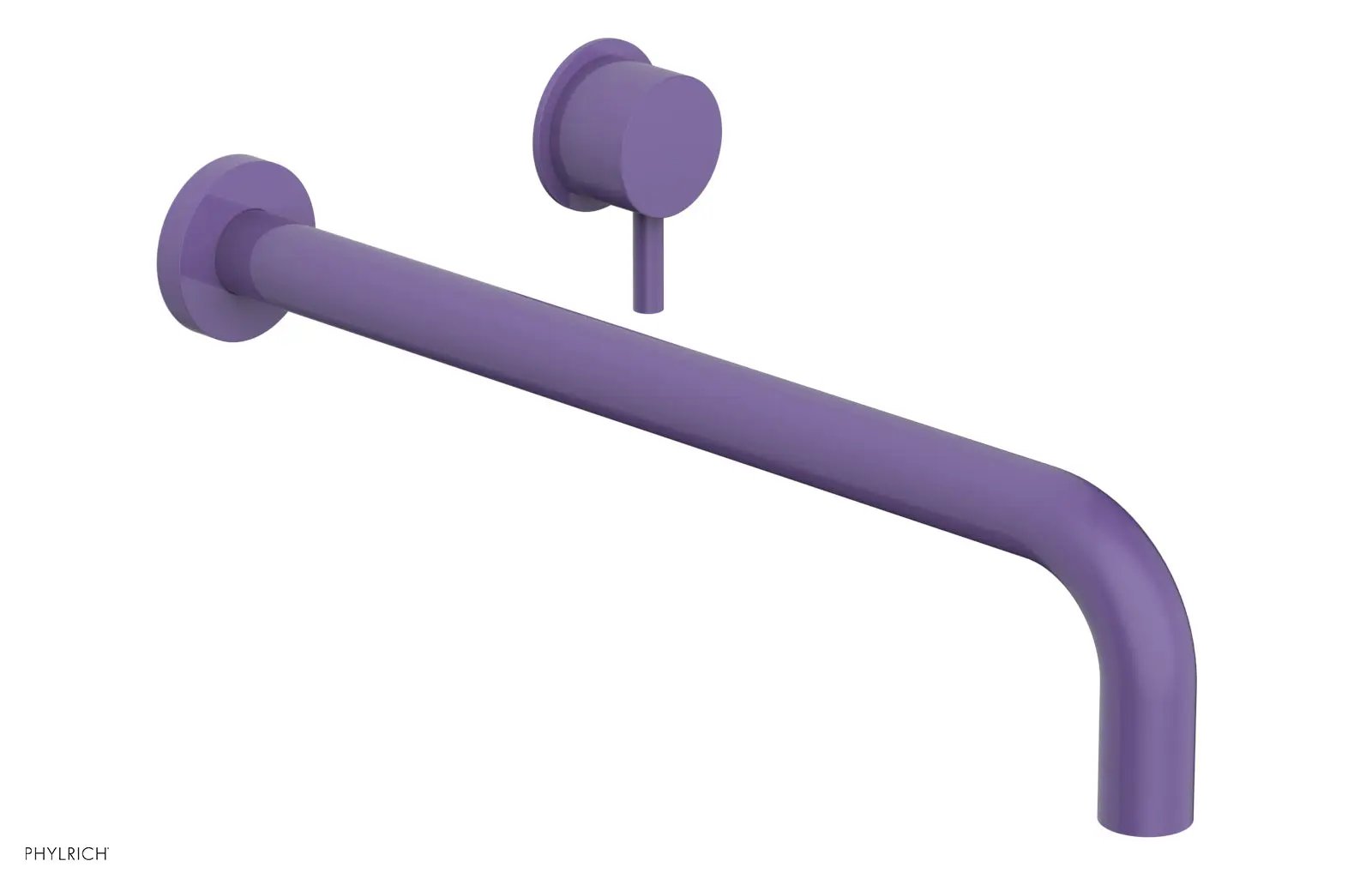 Phylrich Basic II 14" Single Handle Wall Lavatory Set - Lever Handle by Phylrich