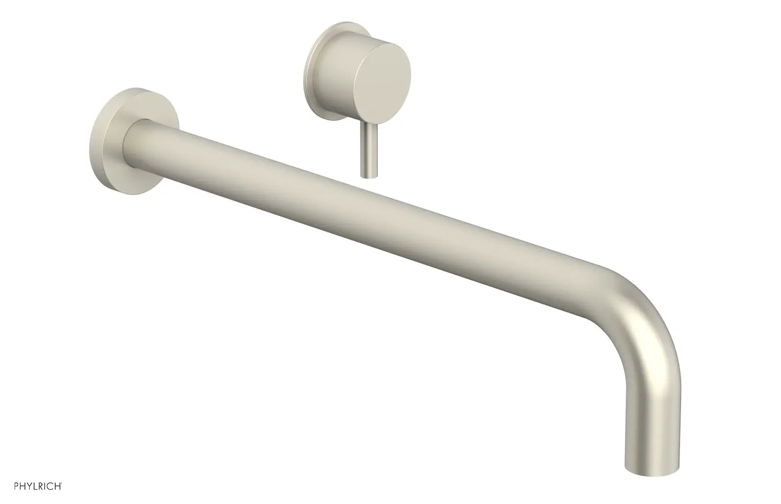 Phylrich Basic II 14" Single Handle Wall Lavatory Set - Lever Handle by Phylrich