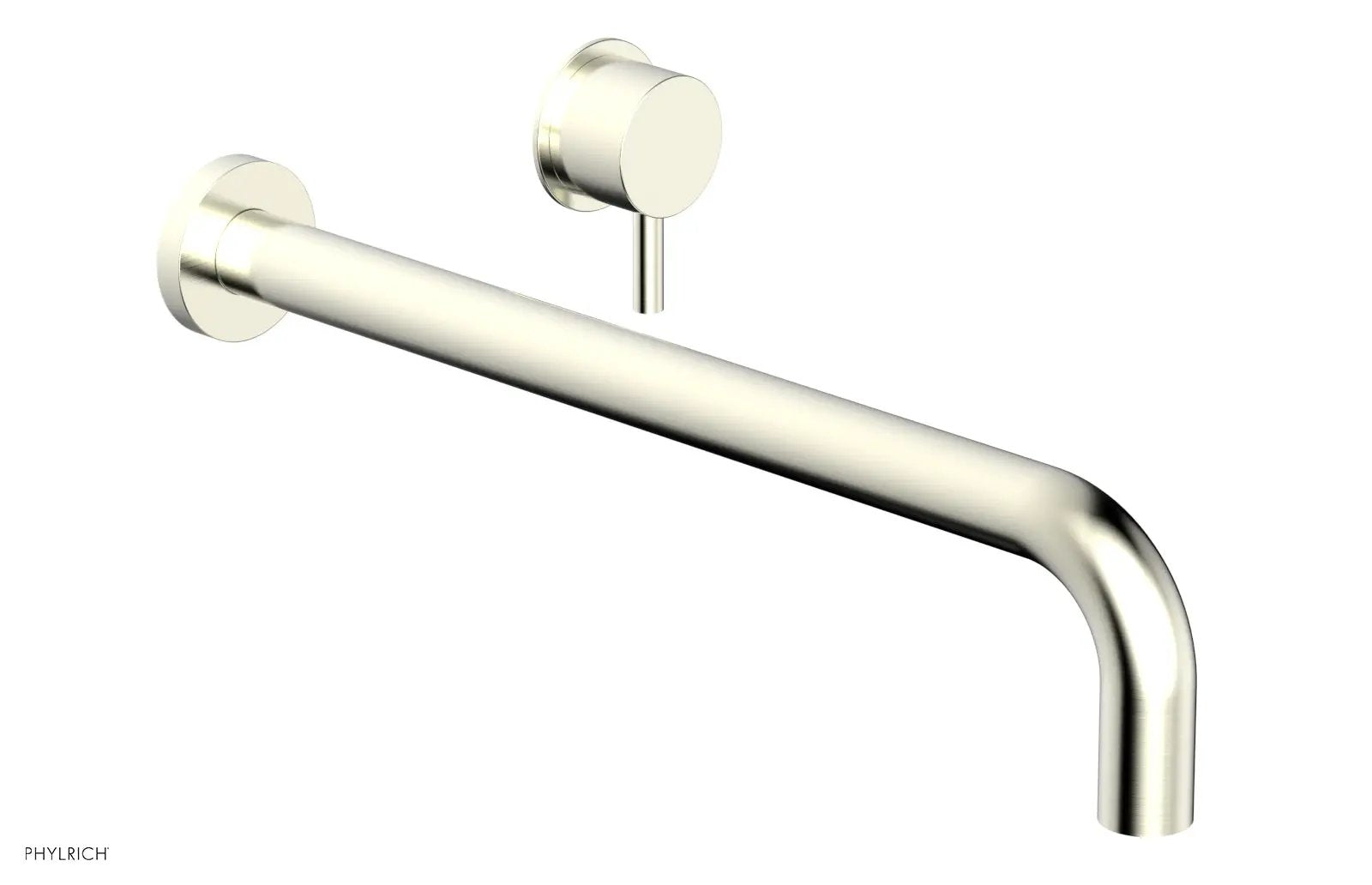 Phylrich Basic II 14" Single Handle Wall Lavatory Set - Lever Handle by Phylrich