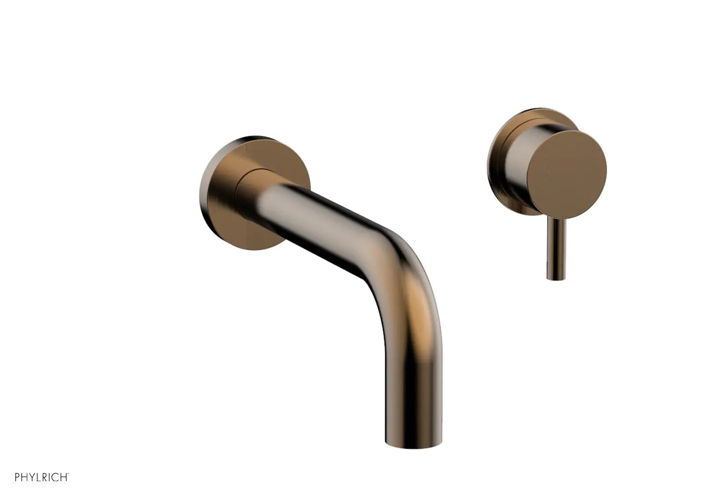 Phylrich Basic II Single Handle Wall Lavatory Set - Lever Handle by Phylrich