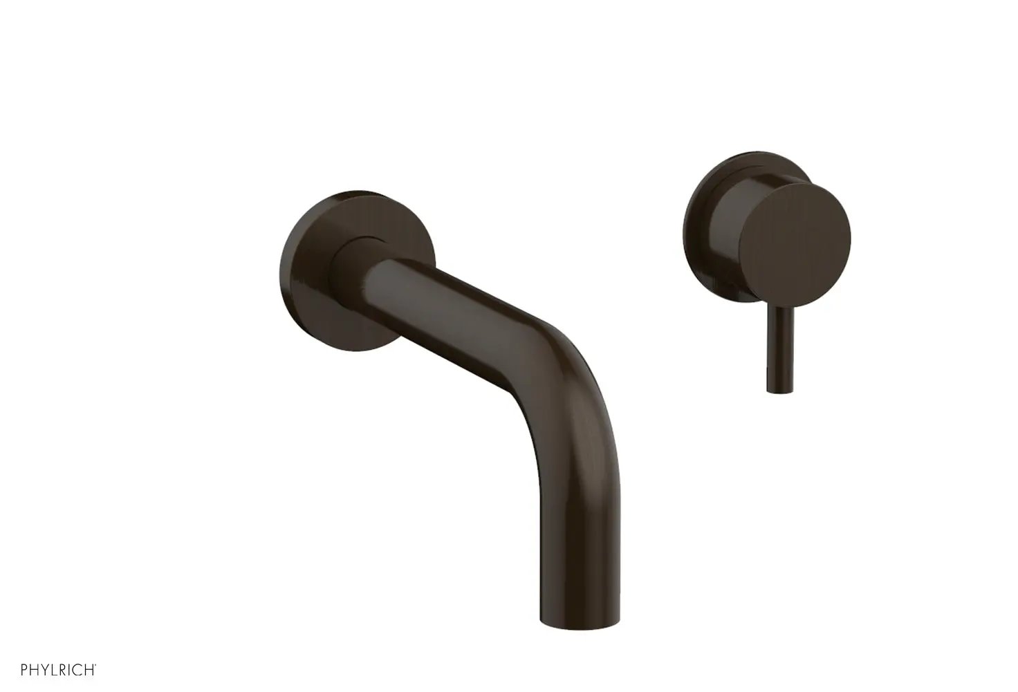 Phylrich Basic II Single Handle Wall Lavatory Set - Lever Handle by Phylrich
