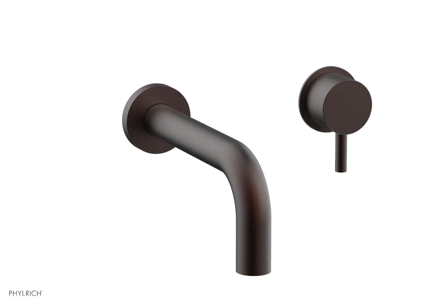 Phylrich Basic II Single Handle Wall Lavatory Set - Lever Handle by Phylrich