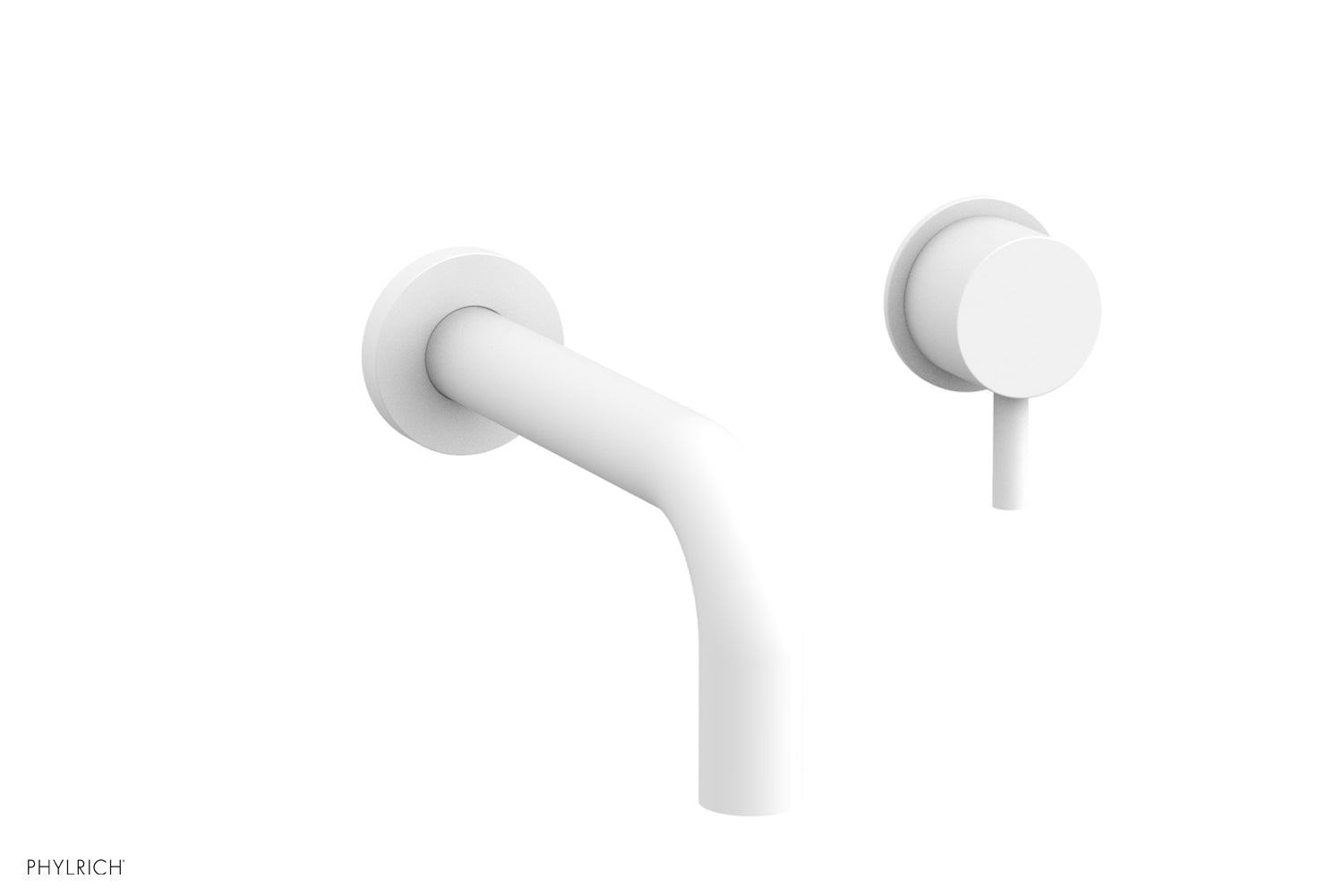 Phylrich Basic II Single Handle Wall Lavatory Set - Lever Handle