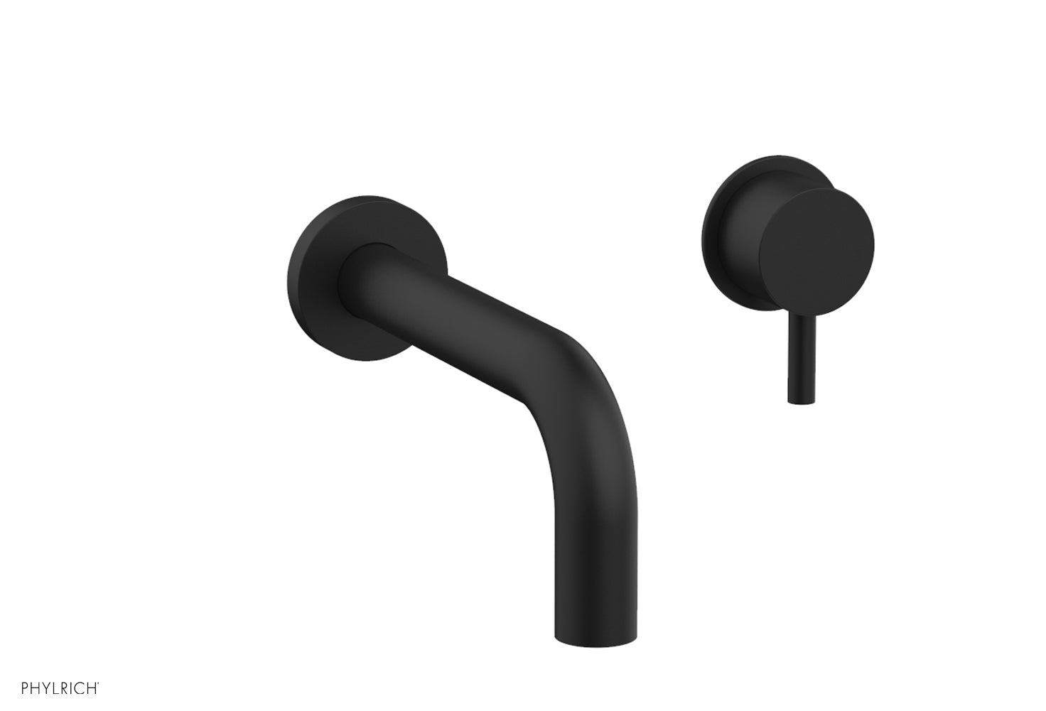 Phylrich Basic II Single Handle Wall Lavatory Set - Lever Handle