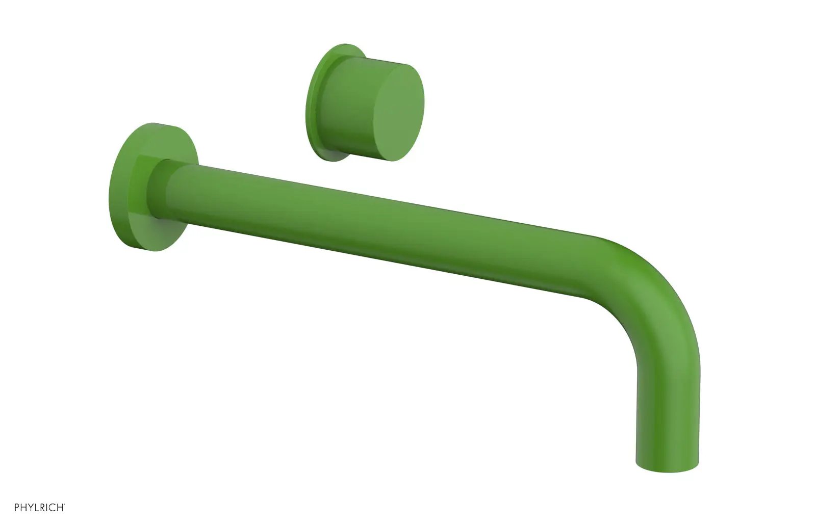 Phylrich Basic II 10" Single Handle Wall Lavatory Set - Smooth Handle by Phylrich