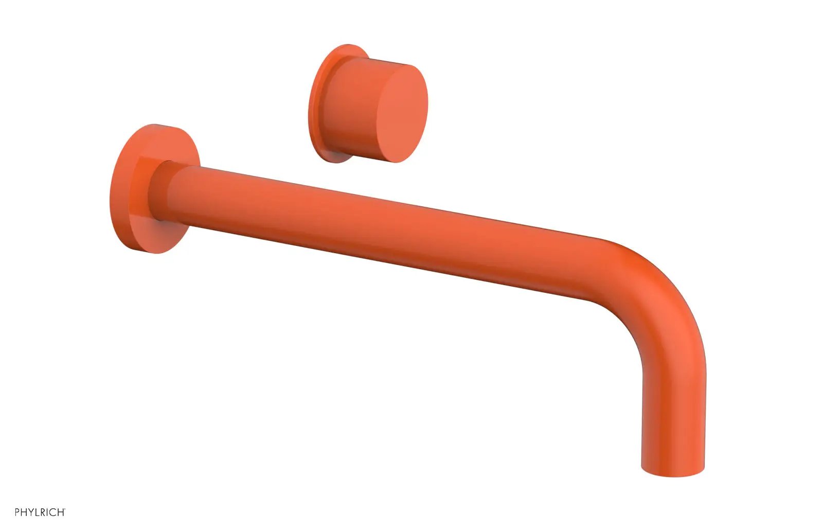 Phylrich Basic II 10" Single Handle Wall Lavatory Set - Smooth Handle by Phylrich
