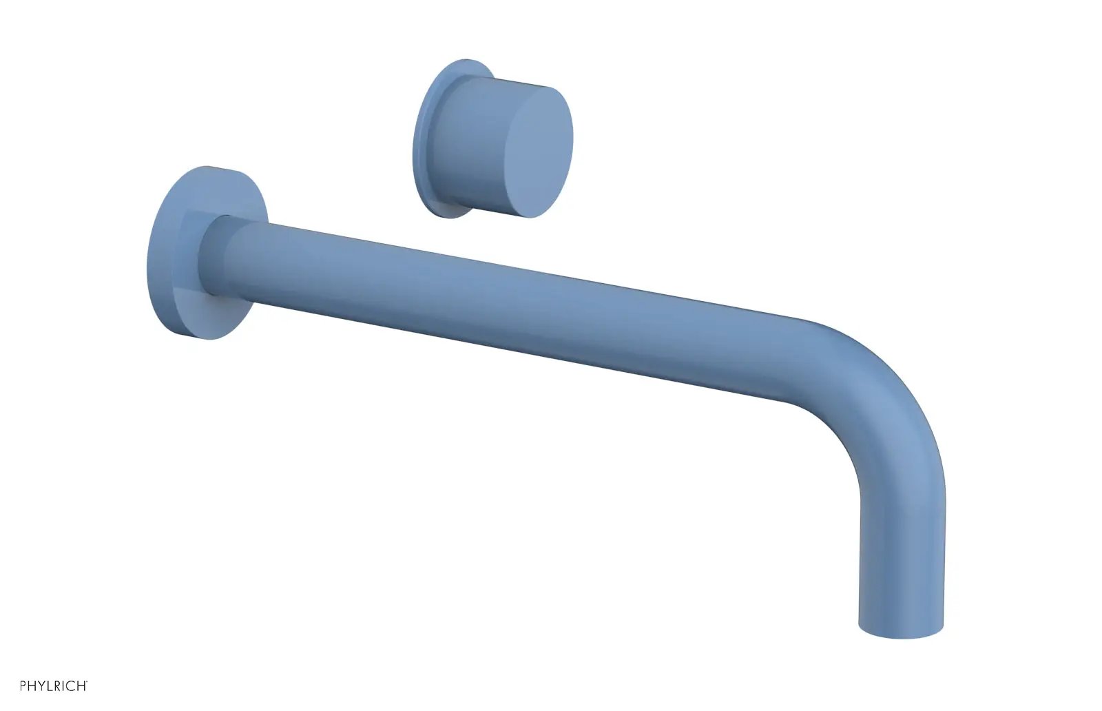 Phylrich Basic II 10" Single Handle Wall Lavatory Set - Smooth Handle by Phylrich