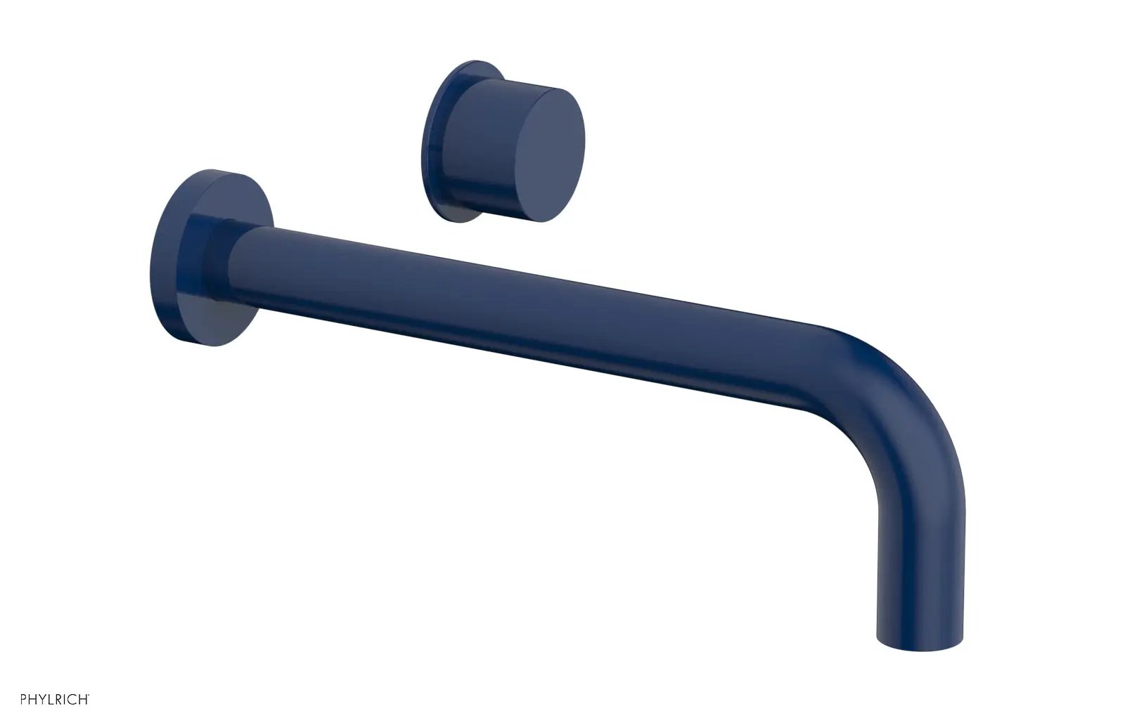 Phylrich Basic II 10" Single Handle Wall Lavatory Set - Smooth Handle by Phylrich