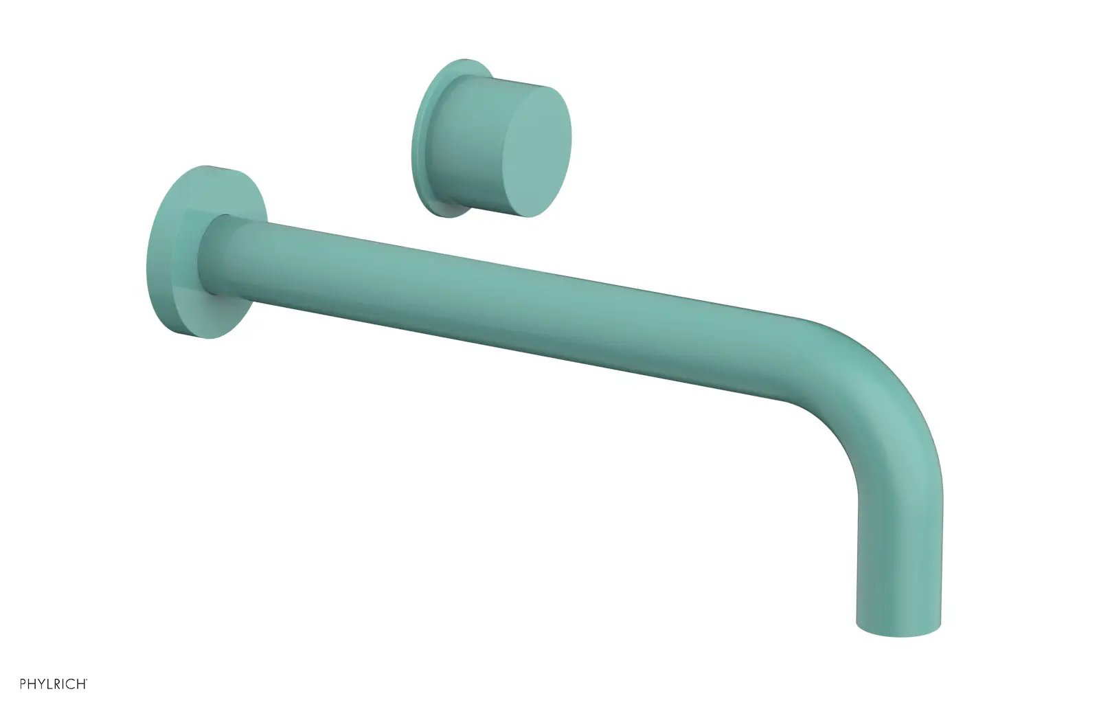 Phylrich Basic II 10" Single Handle Wall Lavatory Set - Smooth Handle by Phylrich