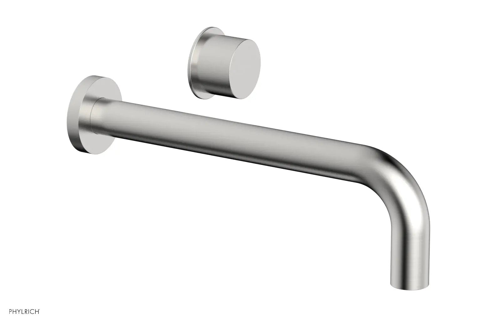 Phylrich Basic II 10" Single Handle Wall Lavatory Set - Smooth Handle by Phylrich