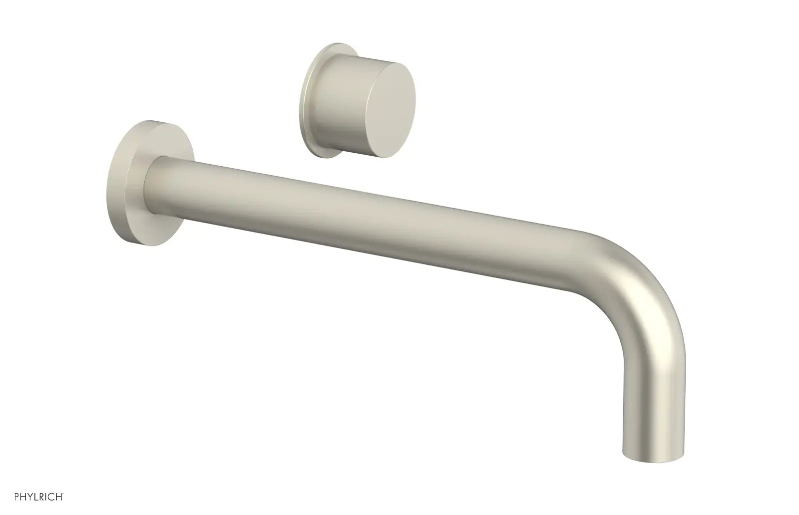 Phylrich Basic II 10" Single Handle Wall Lavatory Set - Smooth Handle by Phylrich