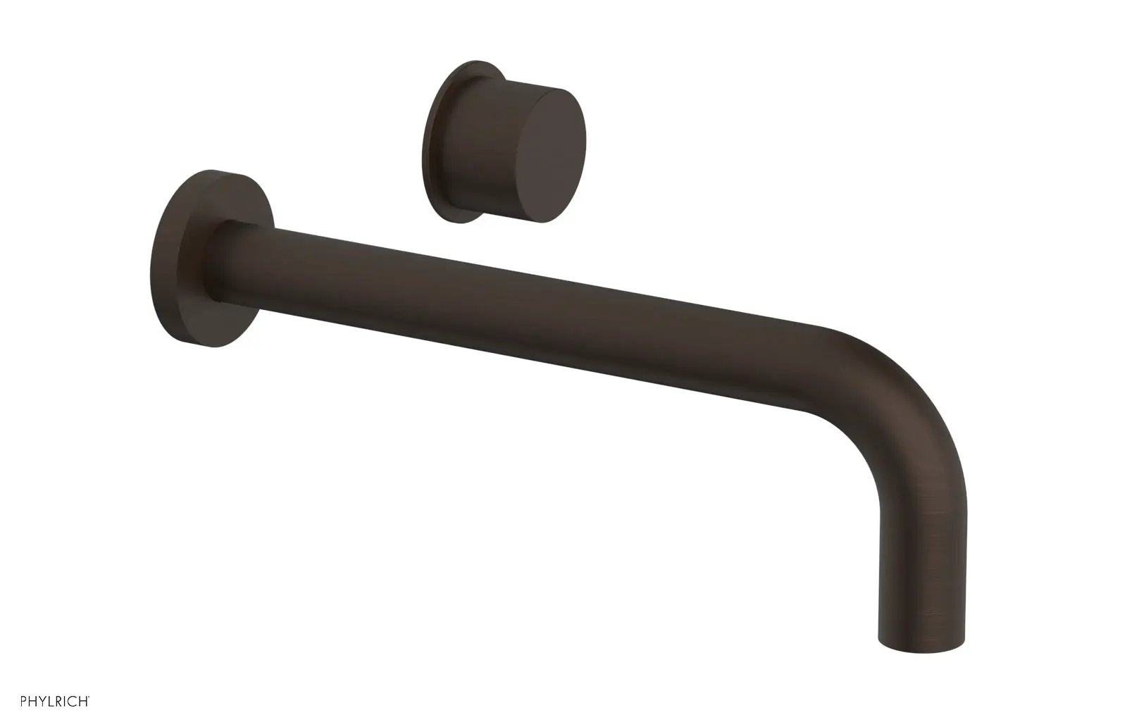 Phylrich Basic II 10" Single Handle Wall Lavatory Set - Smooth Handle by Phylrich