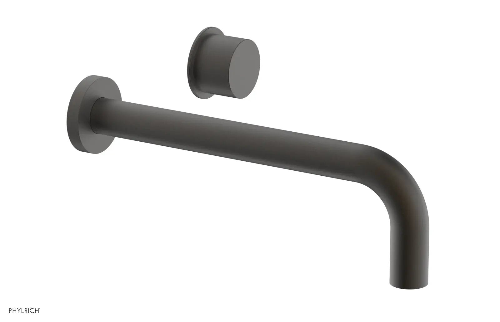 Phylrich Basic II 10" Single Handle Wall Lavatory Set - Smooth Handle by Phylrich