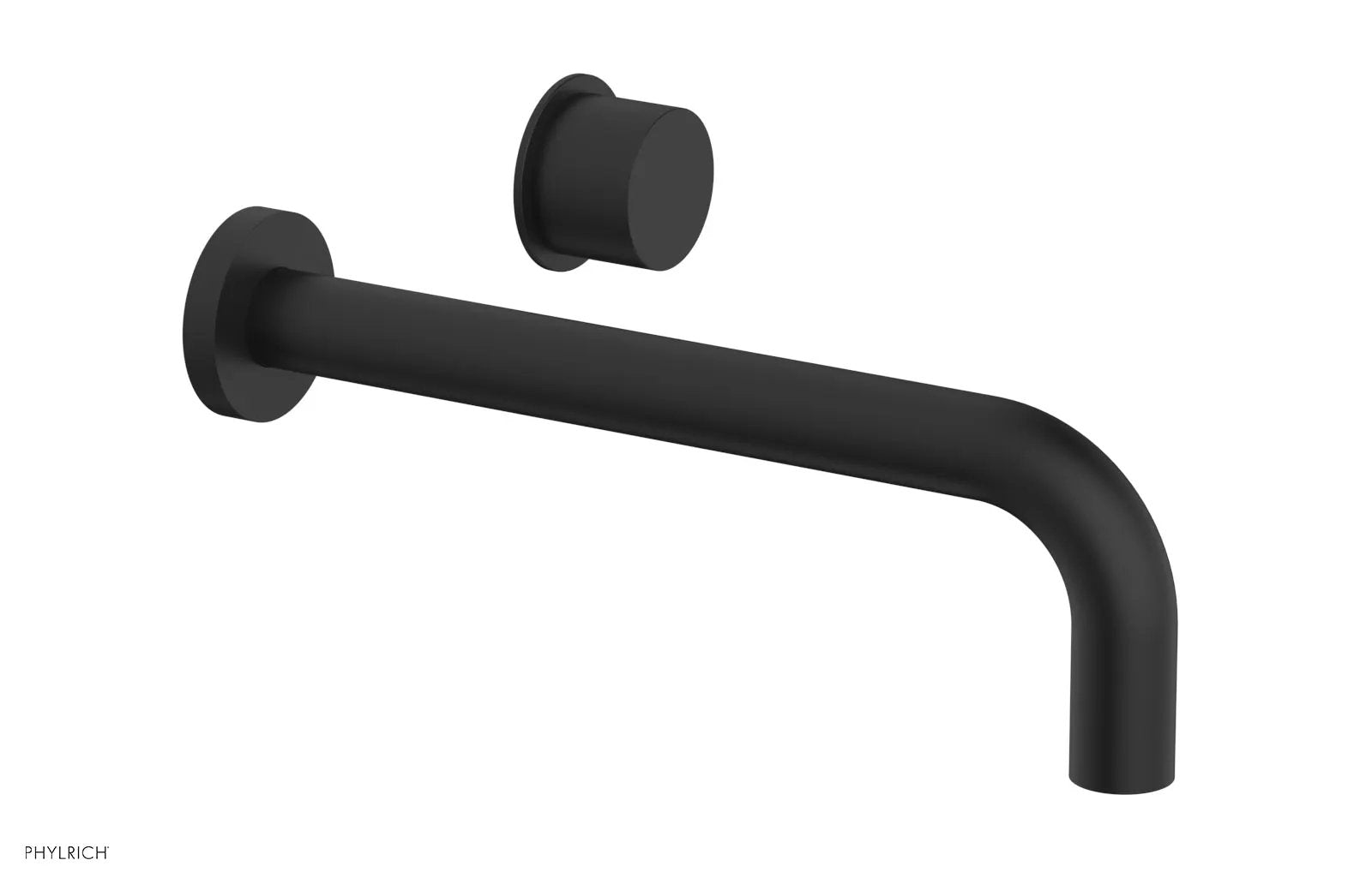 Phylrich Basic II 10" Single Handle Wall Lavatory Set - Smooth Handle by Phylrich