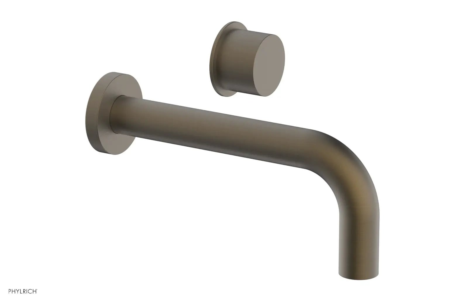 Phylrich Basic II Single Handle Wall Lavatory Set - Smooth Handle by Phylrich