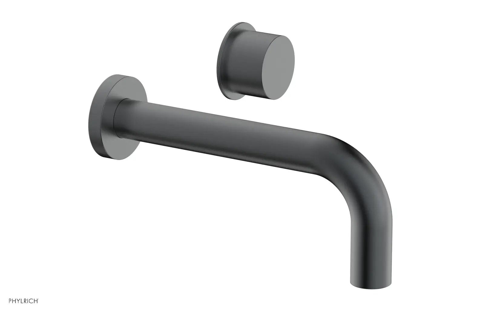 Phylrich Basic II Single Handle Wall Lavatory Set - Smooth Handle by Phylrich