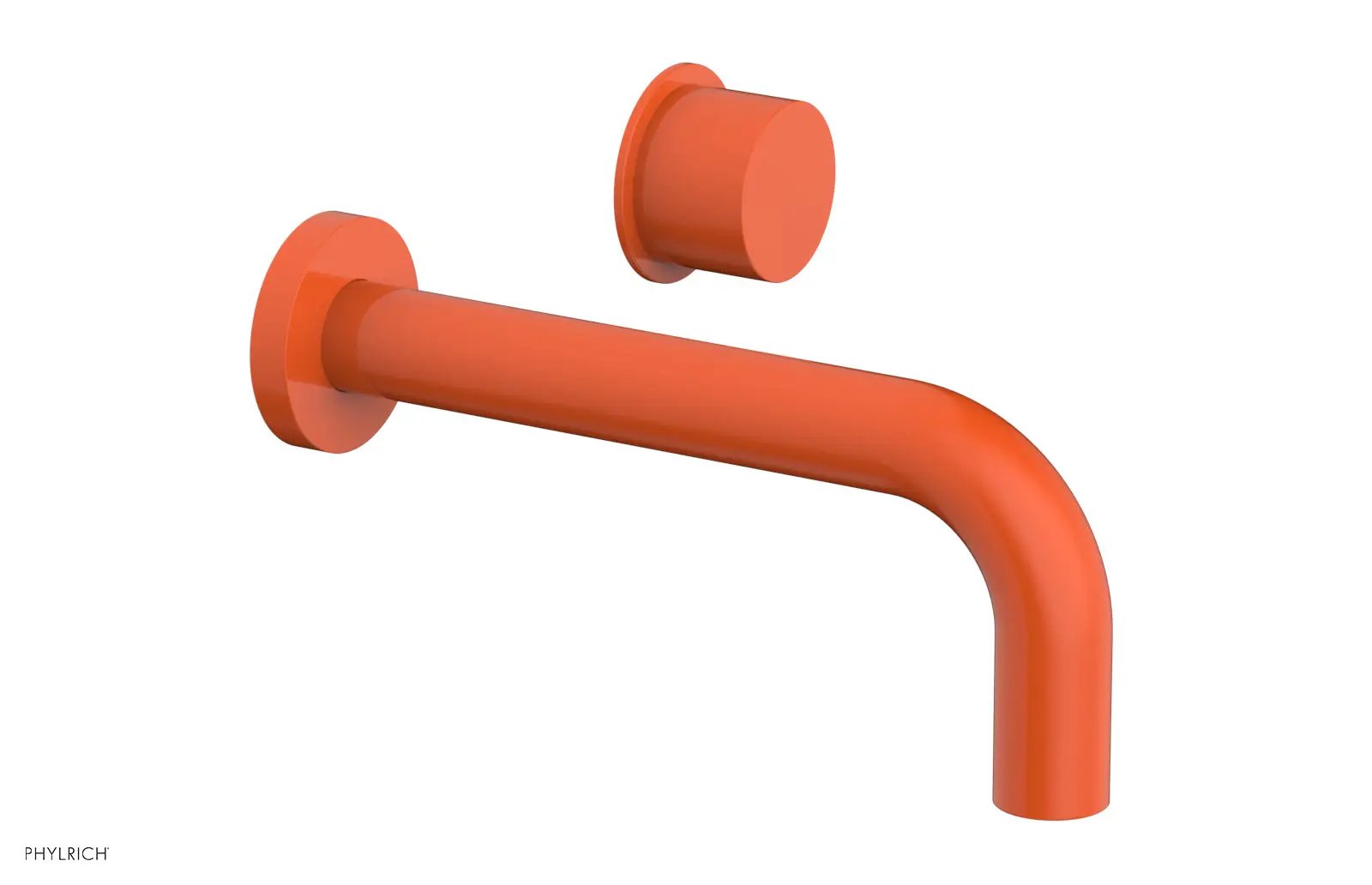 Phylrich Basic II Single Handle Wall Lavatory Set - Smooth Handle by Phylrich