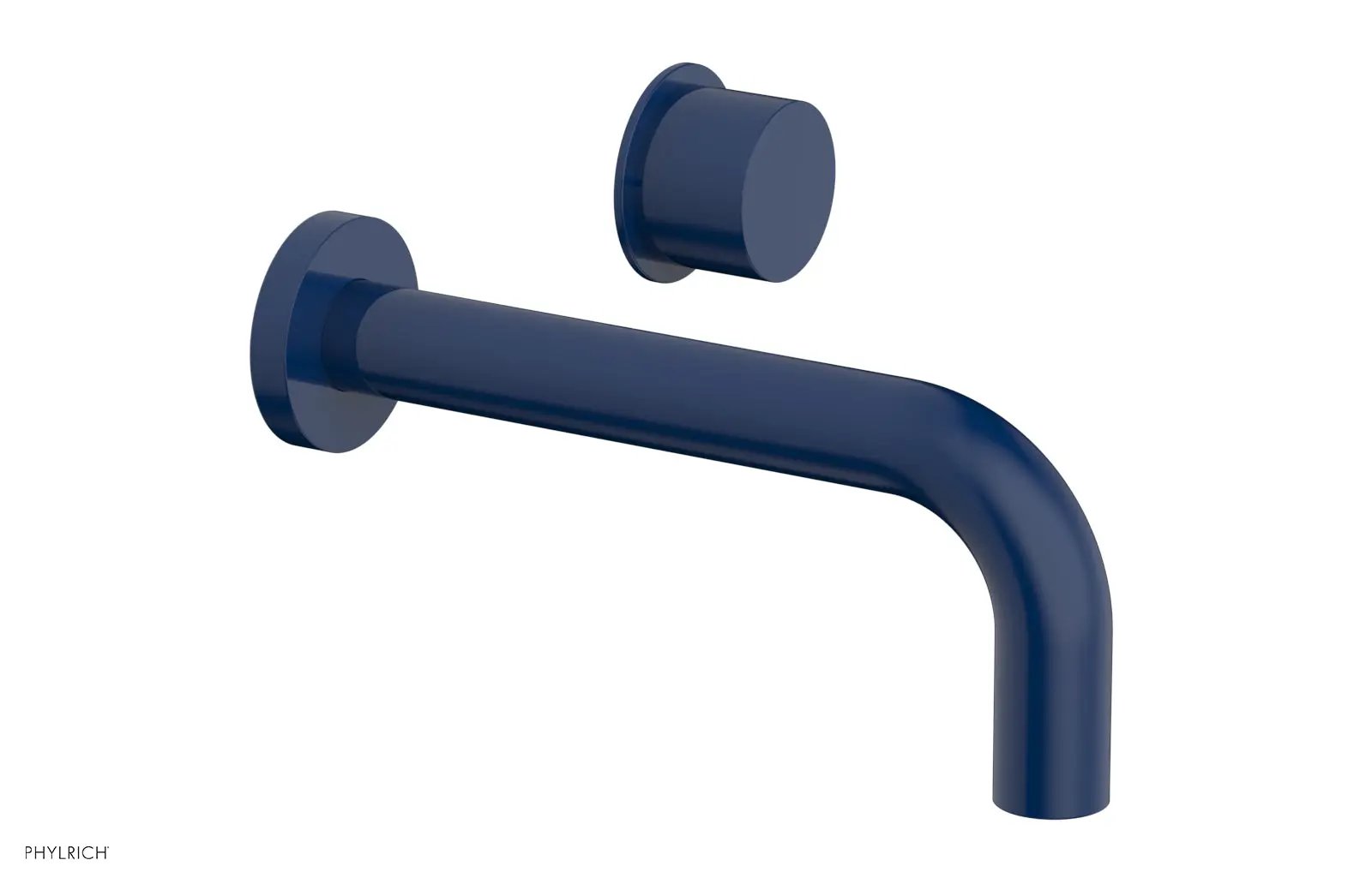 Phylrich Basic II Single Handle Wall Lavatory Set - Smooth Handle by Phylrich