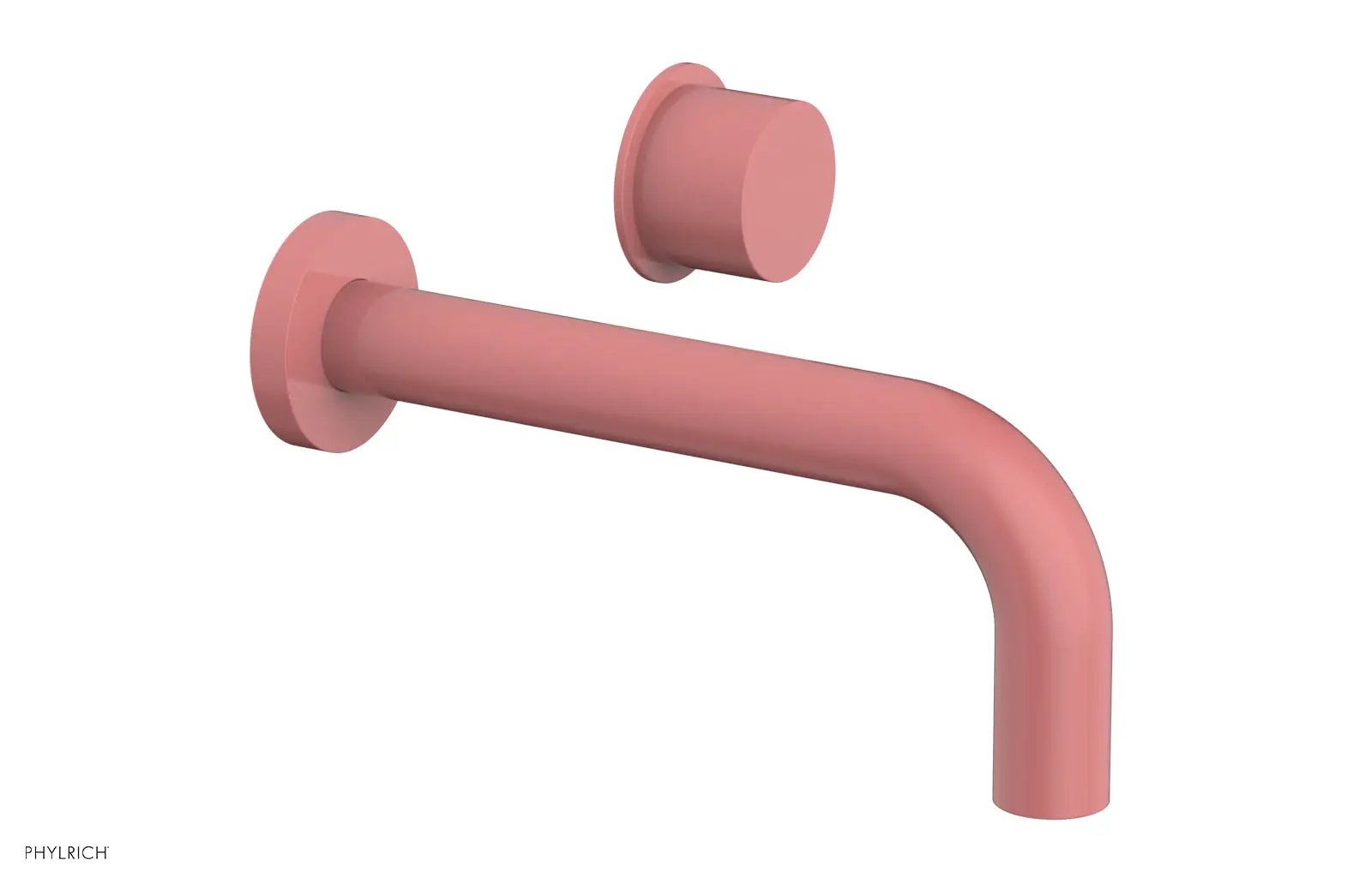Phylrich Basic II Single Handle Wall Lavatory Set - Smooth Handle by Phylrich